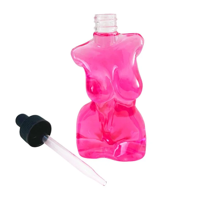 120ml Woman Body Shape Tanning Oil Lotion Cosmetic Pet Plastic Bottle